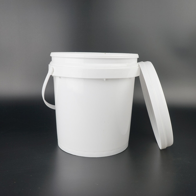 Cubo plástico 1Gallon vacío de la pintura de los PP del propósito multi de la Virgen con la manija